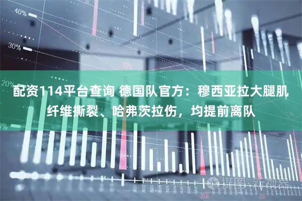 配资114平台查询 德国队官方：穆西亚拉大腿肌纤维撕裂、哈弗茨拉伤，均提前离队